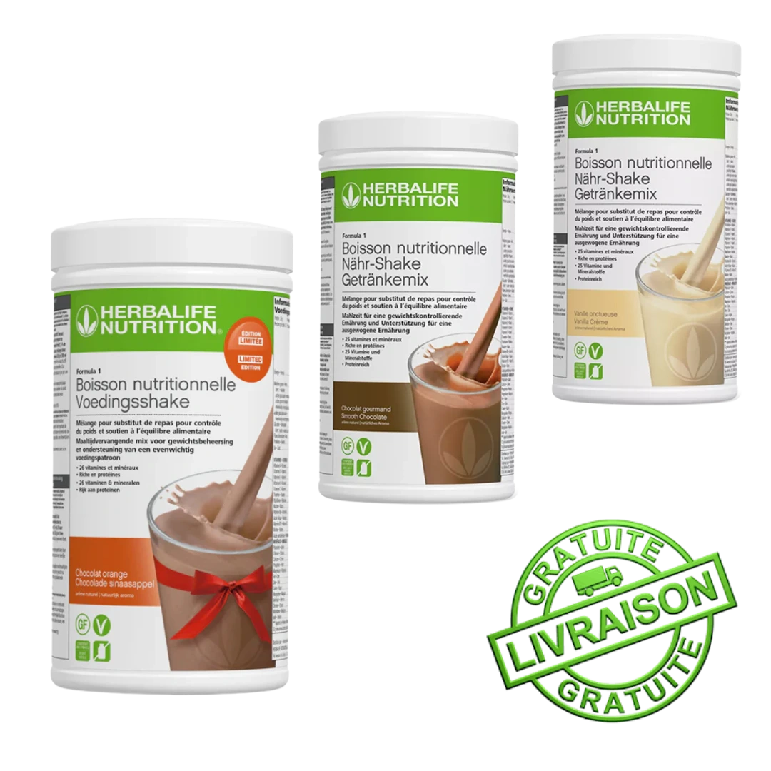 3X Formula 1 Boisson nutritionnelle (3X550g)