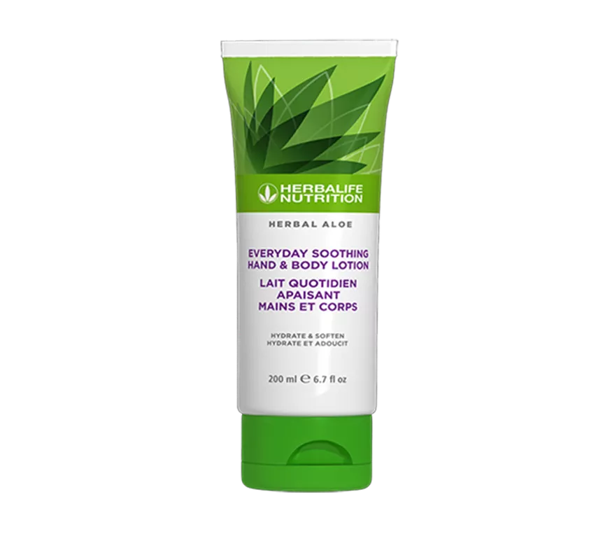 Lait Quotidien Apaisant Mains et Corps Herbal Aloe 200 ml